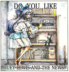 Rule 34 | 1girl, american psycho, axe, bangle, barefoot, blue eyes, blue hair, blue skirt, book, bookshelf, bow, bowl, box, bracelet, commentary request, commission, debt, english text, full body, hair bow, highres, hood, hoodie, indoors, jewelry, long hair, looking at viewer, meme, morisshii (morishiey), open mouth, pixiv commission, ponytail, raincoat, see-through, see-through coat, short sleeves, skirt, smile, solo, sound system, stuffed animal, stuffed cat, stuffed toy, touhou, yorigami shion