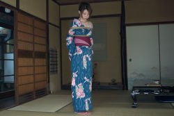 Rule 34 | 1girl, asian, bdsm, bondage, bound, highres, japanese clothes, kimono, photo (medium), shibari, solo