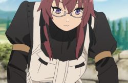 Rule 34 | animated, bouncing breasts, breasts, glasses, highres, large breasts, lillia greyrat, maid, mushoku tensei, stitched, tagme, third-party edit, video