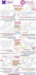 Rule 34 | commentary, english commentary, english text, guide, hand focus, highres, how to, multiple views, original, simple background, white background, yoshimura takuya