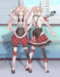 Rule 34 | 10s, 2girls, acquire, akiba&#039;s trip, akiba&#039;s trip 1, asymmetrical clothes, frilled skirt, frills, hat, headphones, kitada mana, kitada sena, microphone, microphone stand, multiple girls, nueco, radio, siblings, single thighhigh, sisters, skirt, standing, suspenders, thighhighs, twins, twintails