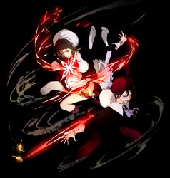 Rule 34 | 1boy, 1girl, apron, ascot, black hair, blue eyes, brown hair, bug, butterfly, hat, insect, kanon (umineko), kneehighs, maid, maid apron, open mouth, red socks, shannon (umineko), socks, sofy, umineko no naku koro ni