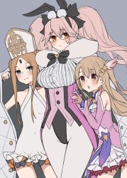 Rule 34 | abigail williams (fate), abigail williams (swimsuit foreigner) (fate), abigail williams (swimsuit foreigner) (second ascension) (fate), absurdres, animal ear fluff, animal ears, black bow, blonde hair, blouse, blue eyes, blush, bow, braid, braided bun, breasts, collared shirt, fate/grand order, fate/kaleid liner prisma illya, fate (series), flat color, forehead, fox tail, glasses, gloves, hair between eyes, hair bun, highres, illyasviel von einzbern, kopaka (karda nui), koyanskaya (assassin) (second ascension) (fate), koyanskaya (fate), large breasts, long hair, long sleeves, looking at viewer, magical girl, multiple bows, one-piece swimsuit, open mouth, orange bow, pantyhose, parted bangs, pink hair, prisma illya, rabbit ears, red eyes, shirt, small breasts, smile, swimsuit, tail, tamamo (fate), thighs, twintails, very long hair, white one-piece swimsuit, white shirt, yellow eyes