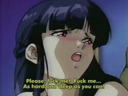 Rule 34 | 1990s (style), 1994, 1girl, against glass, animated, anime screenshot, anus, ass, bed, biting, black hair, bouncing breasts, breast press, breasts, corruption, cunnilingus, fangs, fingering, forced, glowing, glowing eyes, horns, large breasts, licking, long hair, lowres, mind control, monster, neck biting, nipples, nude, oral, penis, pussy, pussy juice, rape, red eyes, retro artstyle, sex, sex from behind, size difference, sound, spread legs, tagme, takamochi saeko, twin angels, uncensored, vaginal, video