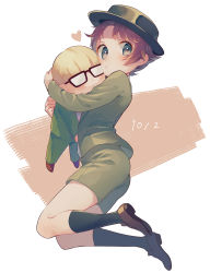 Rule 34 | 1boy, black legwear, blue eyes, brown hair, character doll, child, hat, heart, highres, jeff andonuts, loafers, looking at viewer, male focus, mother (game), mother 2, nintendo, school uniform, shifumame, shoes, short shorts, shorts, socks, tony (mother 2)