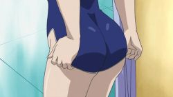 Rule 34 | 1girl, animated, animated gif, ass, clothes pull, gunxsword, one-piece swimsuit, one-piece swimsuit pull, screencap, shrinking, solo, swimsuit, wardrobe malfunction, wedgie, wendy garrett