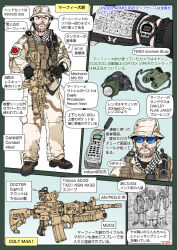 Rule 34 | 4boys, aai corporation, assault rifle, binoculars, brown hair, bulletproof vest, camera, camouflage, carbine, character request, colt&#039;s manufacturing company, english text, explosive, grenade, grenade launcher, gun, hand grenade, hat, japanese text, less-than-lethal weapon, lone survivor, m18 smoke grenade, m203, m4 carbine, military, military uniform, multiple boys, muta koji, phone, rifle, scope, smoke grenade, story time (muta koji), sunglasses, suppressor, suppressor focus, suppressor profile, translation request, underbarrel grenade launcher, uniform, united states navy seals, vest, watch, weapon, weapon focus, weapon profile