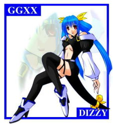 Rule 34 | 1girl, arc system works, bad anatomy, dizzy (guilty gear), guilty gear, poorly drawn, solo, thighhighs