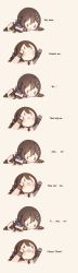 Rule 34 | 1girl, absurdres, bad id, bad pixiv id, begging, black hair, chibi, crying, crying with eyes open, english text, girls&#039; frontline, hair ornament, hairclip, hard-translated, highres, jericho (girls&#039; frontline), military, military uniform, mimusops zeyheri, sad, solo, tears, third-party edit, uniform, white background