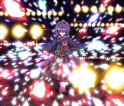 Rule 34 | 1girl, abstract, abstract background, attack, black hairband, blue shirt, breasts, closed mouth, collar, collared shirt, danmaku, eyeball, floral print, flower, frilled sleeves, frills, full body, hair ornament, hairband, heart, heart hair ornament, highres, komeiji satori, long sleeves, looking at viewer, one eye closed, pink eyes, pink footwear, pink skirt, purple hair, ribbon, ribbon-trimmed collar, ribbon trim, rose, shirt, short hair, skirt, slippers, small breasts, smile, solo, spell card, string, string of fate, subterranean animism, sunnysideup, third eye, touhou, wavy hair, wide sleeves
