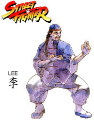 Rule 34 | bengus, capcom, china, chinese text, game, kung fu, lee (street fighter), official art, retro artstyle, street fighter, street fighter 1