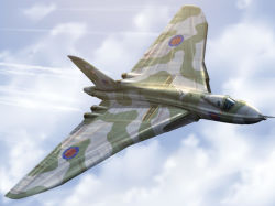 Rule 34 | aircraft, airplane, avro vulcan, bomber, commentary, contrail, day, delta wing, flying, jet, military, military vehicle, no humans, original, realistic, royal air force, signature, vehicle focus, zephyr164