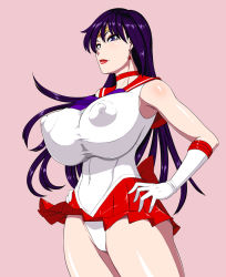 Rule 34 | 1girl, bishoujo senshi sailor moon, breasts, hino rei, huge breasts, long hair, ml, sailor mars, solo