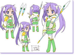 Rule 34 | 00s, hiiragi kagami, lowres, lucky star, official art, production art, staff