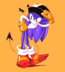 Rule 34 | 1boy, blush, demon horns, demon tail, demon wings, friday night funkin&#039;, furry, furry male, gloves, hat, hedgehog, hedgehog boy, hedgehog ears, hedgehog tail, horns, mr. needlemouse, quill, red eyes, shoes, sonic (series), tail, usa37107692, wings