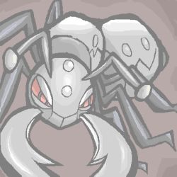 Rule 34 | 10s, ant, antennae, bug, creatures (company), durant, game freak, gardear058, gen 5 pokemon, insect, lowres, nintendo, no humans, pokemon, pokemon (creature), pokemon bw, red eyes, solo