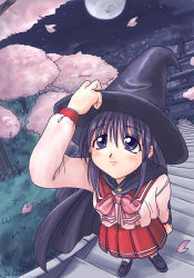 Rule 34 | 1girl, hat, kurusugawa serika, solo, tagme, to heart, to heart (series), witch hat