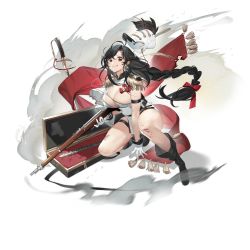 Rule 34 | 1girl, bahao diqiu, belt, black belt, black eyes, black footwear, black hair, blush, boots, bow, braid, breasts, case, cleavage, collar, dress, earrings, flute, full body, general liu (girls&#039; frontline), general liu (musings in the morn) (girls&#039; frontline), girls&#039; frontline, gloves, gun, hair bow, hat, highres, holding, holding gun, holding weapon, instrument, jewelry, large breasts, long hair, looking at viewer, mole, mole under eye, official alternate costume, official art, parted lips, red bow, rifle, saber (weapon), scratches, sheath, sheathed, short dress, sitting, smile, solo, star (symbol), sword, thigh strap, torn clothes, torn dress, torn hat, transparent background, uniform, unworn headwear, very long hair, weapon, white dress, white gloves, white hat