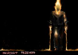 Rule 34 | capcom, chain, fire, ghost rider, highres, marvel, marvel vs. capcom, marvel vs. capcom 3