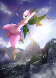 Rule 34 | 1girl, digimon, fairy, highres, lilimon, petals, plant, thorns