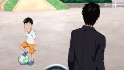 Rule 34 | 2boys, animated, animated gif, ball, black hair, business suit, multiple boys, one-punch man, saitama (one-punch man), short hair, split-chinned kid, standing