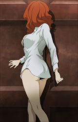 Rule 34 | 1girl, absurdres, breasts, cleavage, highres, large breasts, long hair, lupin iii, lupin iii part 5, mine fujiko, stitched, tagme, third-party edit
