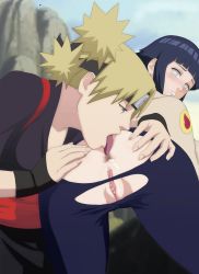 Rule 34 | 2girls, anilingus, anus, ass, black headband, blonde hair, blue hair, blue sky, blush, crotchless, crotchless pants, cum, cum in ass, felching, female focus, fingernails, from behind, half-closed eyes, headband, highres, hyuuga hinata, looking back, multiple girls, naruto, naruto (series), no panties, open mouth, oral, outdoors, pants, pussy, short hair, sky, spread ass, temari (naruto), tongue, tongue out, torn clothes, torn pants, uncensored, yuri