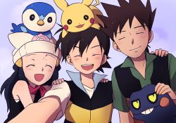 Rule 34 | ash ketchum, brock (pokemon), child, creatures (company), dawn (pokemon), game freak, gen 1 pokemon, gen 4 pokemon, lowres, nintendo, pikachu, piplup, pokemon, pokemon (anime), pokemon (creature)