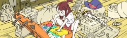 Rule 34 | 10s, brown hair, character request, kagari atsuko, little witch academia, red eyes, tagme