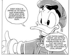 Rule 34 | amano shiro, bird, donald duck, duck, hard-translated, hat, kingdom hearts, lowres, monochrome, sailor suit, solo, tagme, third-party edit