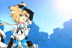 Rule 34 | 1boy, animated, animated png, arm up, armor, blonde hair, blue background, blue eyes, chung seiker, elsword, gloves, liht098hue, long hair, male focus, ponytail, shelling guardian (elsword), smile, smoke, solo, surcoat, symbol-shaped pupils
