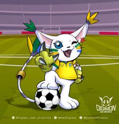 Rule 34 | animal ears, cat, cat ears, digimon, gloves, highres, holy ring, jewelry, ring, tail, tailmon, world cup