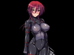 Rule 34 | 1girl, animated, animated gif, hoshoku game, mind break, red eyes, red hair, solo