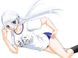 Rule 34 | blue eyes, gym uniform, kisara (yu-gi-oh!), tagme, white hair, yu-gi-oh!, yu-gi-oh! duel monsters