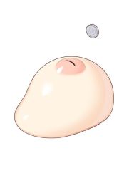 Rule 34 | breasts, coin, commentary request, ino (magloid), nipples, no humans, original, piggy bank, simple background, white background
