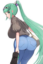 Rule 34 | ass, breasts, gonzarez, highres, huge ass, large breasts, pneuma (xenoblade), solo, xenoblade chronicles (series), xenoblade chronicles 2