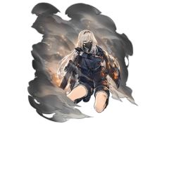 Rule 34 | 1girl, an-94, an-94 (girls&#039; frontline), assault rifle, blue eyes, burnt clothes, character name, damaged, duoyuanjun, eyes visible through hair, full body, girls&#039; frontline, gun, hairband, holding, holding gun, holding weapon, logo, mask, mouth mask, ninja mask, official art, one eye closed, respirator, rifle, sidelocks, smoke, thigh strap, thighs, torn clothes, transparent background, watermark, weapon, web address, white hair