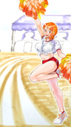 Rule 34 | 1girl, breasts, highres, large breasts, nami (one piece), one piece, solo, tagme
