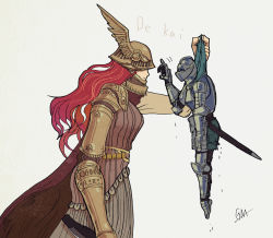 Rule 34 | 1girl, armor, cape, closed mouth, covered eyes, dress, elden ring, gaa (mesimori gaa), helmet, holding, holding weapon, long hair, malenia blade of miquella, mechanical arms, prosthesis, prosthetic arm, red cape, red hair, simple background, single mechanical arm, sword, tarnished (elden ring), very long hair, weapon, winged helmet
