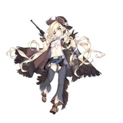 Rule 34 | 1girl, arm strap, belt, bikini, bikini top only, black gloves, black ribbon, blonde hair, blue eyes, blush, boots, breasts, brown coat, buckle, bullet, chaps, coat, colt revolver (girls&#039; frontline), colt revolver (mod3) (girls&#039; frontline), copyright name, cowboy boots, cowboy hat, cowboy western, denim, denim shorts, eyepatch, facial mark, front-tie top, full body, girls&#039; frontline, gloves, gorget, gun, hair ribbon, hand up, handgun, hat, holding, holding gun, holding weapon, holstered, logo, long hair, looking at viewer, low twintails, mod3 (girls&#039; frontline), mouth hold, navel, official alternate costume, official art, one eye closed, partially fingerless gloves, pistol, poncho, revolver, ribbon, ringlets, saru, searchlight, short shorts, shorts, single thighhigh, small breasts, smile, solo, star (symbol), star print, stomach, swimsuit, thighhighs, transparent background, trigger discipline, twintails, very long hair, weapon, whip, white bikini
