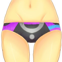 Rule 34 | 1boy, adapted costume, ancient dark, androgynous, crotch, hoppu, inazuma eleven (series), inazuma eleven go, lowres, male focus, navel, panties, shuu (inazuma eleven), simple background, solo, thigh gap, trap, underwear, white background
