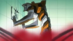 Rule 34 | 00s, animated, animated gif, eva 00, evangelion: 1.0 you are (not) alone, lowres, mecha, neon genesis evangelion, rebuild of evangelion, robot, tagme, wall