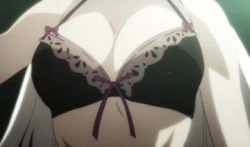 Rule 34 | 10s, animated, animated gif, bouncing breasts, bra, breasts, hanekawa tsubasa, lowres, monogatari (series), nekomonogatari, underwear