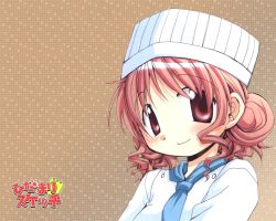 Rule 34 | 00s, blush, chef hat, hat, hidamari sketch, hiro (hidamari sketch), smile, solo, wallpaper