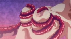 Rule 34 | 10s, 1girl, animated, animated gif, breasts squeezed together, breast sucking, breasts, double breast sucking, groping, honjou erena, large breasts, mahou shoujo erena, nipples, tentacles, tentacle sex, tentacles