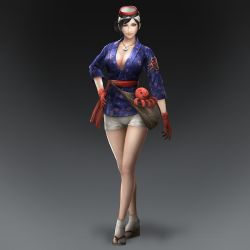 Rule 34 | 1girl, alternate costume, japanese clothes, lian shi, octopus, shin sangoku musou