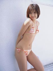 Rule 34 | bad teeth, bikini, flat chest, nagasaki rina, photo (medium), side-tie bikini bottom, swimsuit, tagme