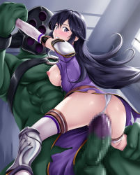 Rule 34 | 1boy, 1girl, ankle grab, arm grab, armor, ass, ayra (fire emblem), blush, breasts, breasts out, censored, clenched teeth, clothed sex, clothing aside, crying, crying with eyes open, eyebrows, eyelashes, fire emblem, fire emblem: genealogy of the holy war, fire emblem heroes, girl on top, hetero, highres, holding another&#039;s wrist, large breasts, large penis, leg grab, lips, long hair, looking at viewer, looking back, monster, mosaic censoring, muscular, nintendo, nipples, nose, panties, panties aside, penis, rape, sex, sidelocks, solo focus, spread legs, tears, teeth, thor (deep rising), torn clothes, underwear, vaginal, white panties