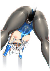 Rule 34 | 1girl, against wall, ass, bent over, blue eyes, blush, braid, breasts, clothed sex, covered navel, disembodied penis, doggystyle, from below, hetero, highres, izayoi sakuya, large breasts, leotard, leotard pull, looking at viewer, maid headdress, nipples, pantyhose, penis, pussy, pussy juice, ribbon, sex, sex from behind, shiny clothes, short hair, silver hair, simple background, sketch, smile, solo focus, standing, tajima yuuki, thighband pantyhose, touhou, twin braids, uncensored, vaginal, white background