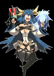 Rule 34 | 1girl, animated, animated gif, asymmetrical wings, blue hair, breasts, dizzy (guilty gear), electricity, electrocution, guilty gear, guilty gear xrd, hair ribbon, long hair, looking at viewer, necro (guilty gear), revealing clothes, ribbon, skeleton, tail, thighhighs, transparent background, twintails, undine (guilty gear), very long hair, wide sleeves, wings, x-ray, xenomic, zappy pappy